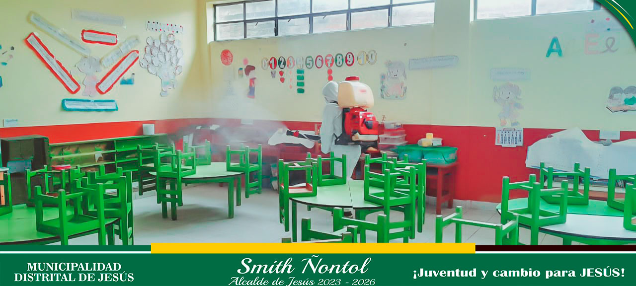 Inicio de la fumigación en las instituciones educativas