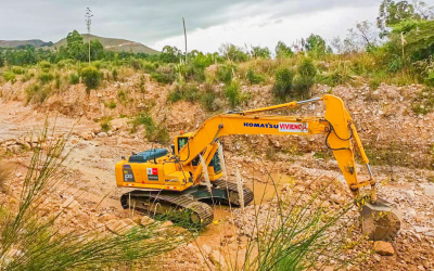 Descolmatación quebrada Llamac Totora - Centro Poblado Huaraclla