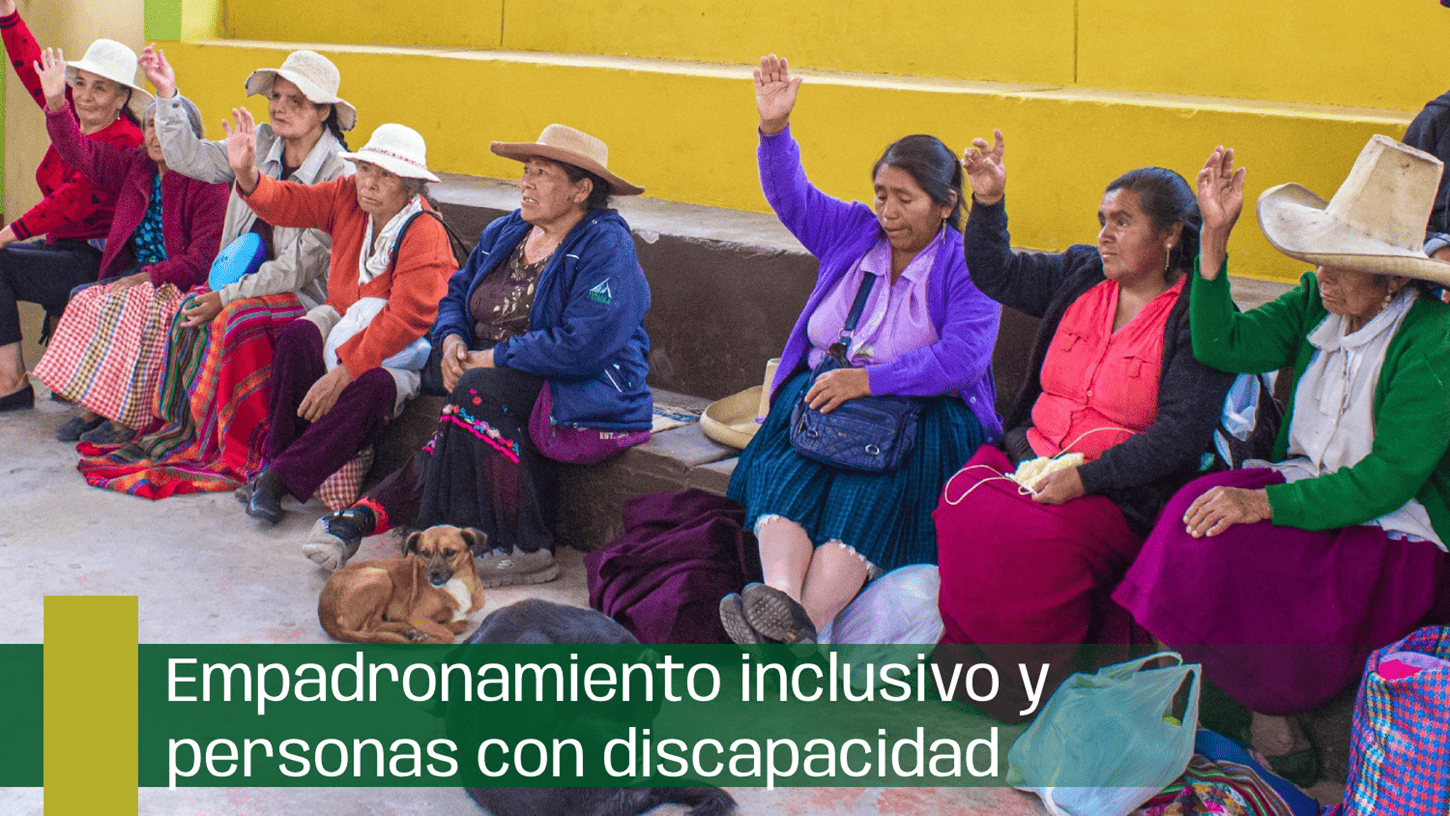 Empadronamiento inclusivo y personas con discapacidad