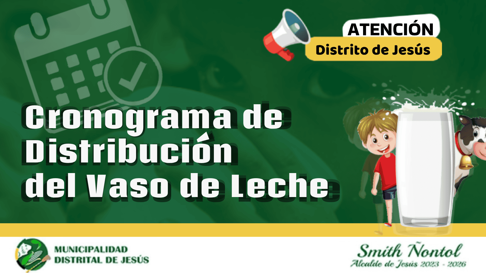 Distribución de Vaso de Leche