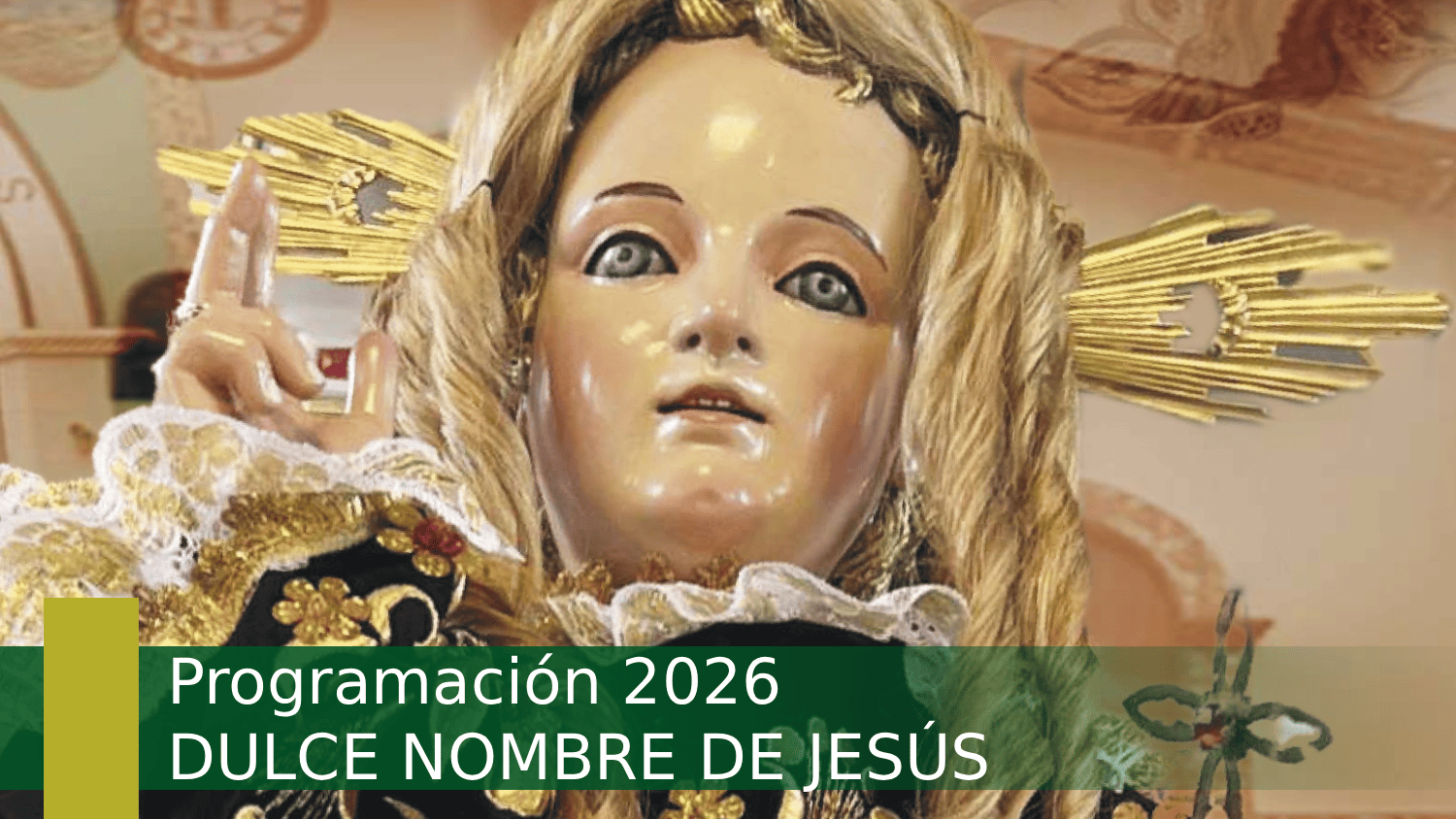 Programación 2026 Dulce Nombre de Jesús