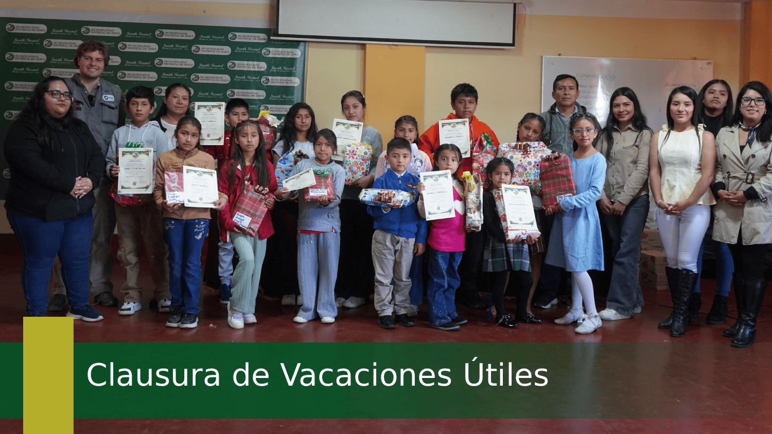 Clausura de Vacaciones Útiles