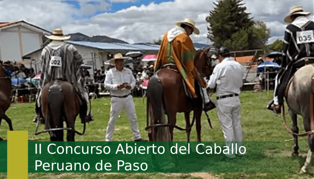II Concurso Abierto del Caballo Peruano de Paso 2026